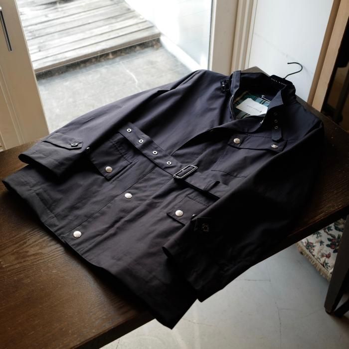 MACKINTOSH】「NEW KENNEDY」コットンクロスモーターサイクル