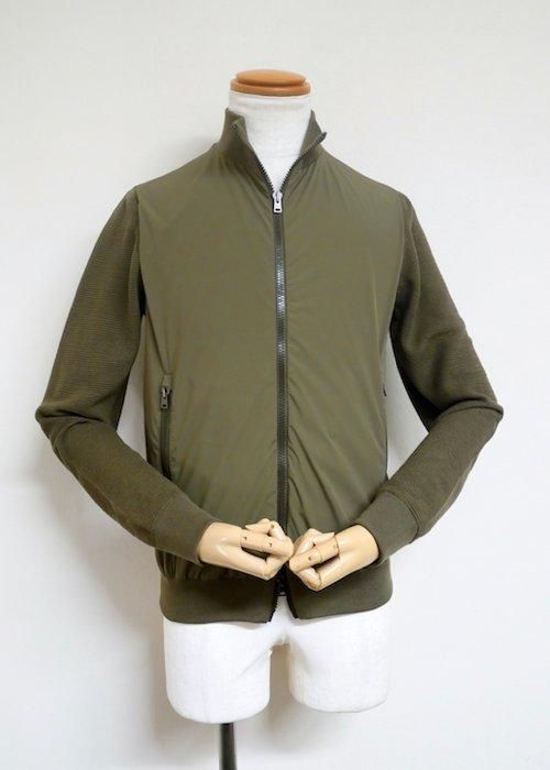 24SS HERNO 超軽量 ナイロン ワッフルニット ハイブリットブルゾン