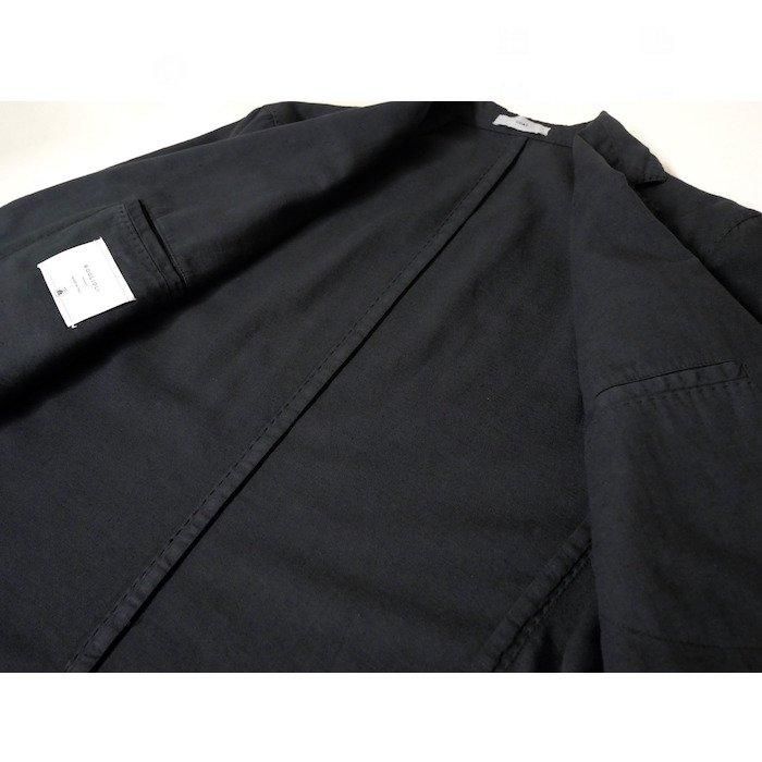BOGLIOLI】「COAT」リネン・コットン ガーメントダイ ネイビー