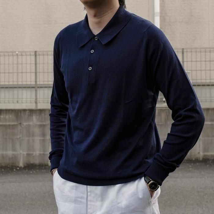 JOHN SMEDLEY】「FINCHLEY」30Gシーアイランドコットン ロング