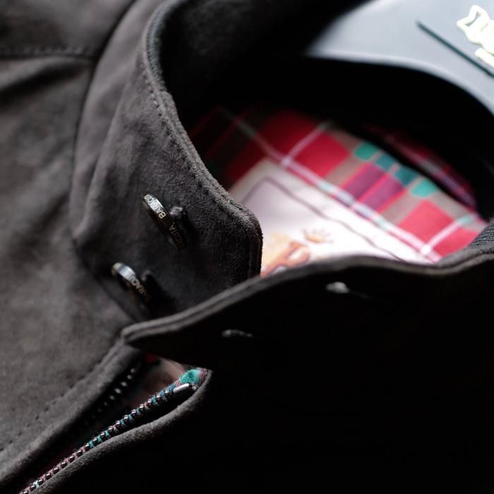 BARACUTA】「G9 スエード」 ゴートスエードハリントンジャケット
