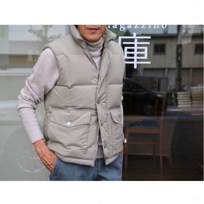 美品　バルスター　valstar　ダウンベスト　グレー 美品 バルスター valstar ダウンベスト グレー - メルカリ