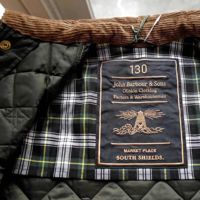 Barbour】「SPEY」130周年限定モデル キルティングジャケット