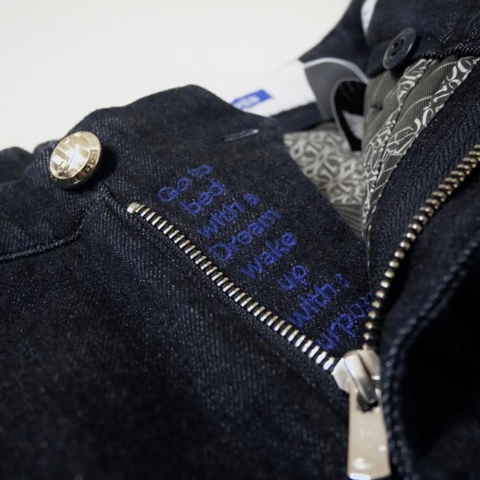 JACOB COHEN】「BOBBY」カシミア混コットンストレッチデニスラ