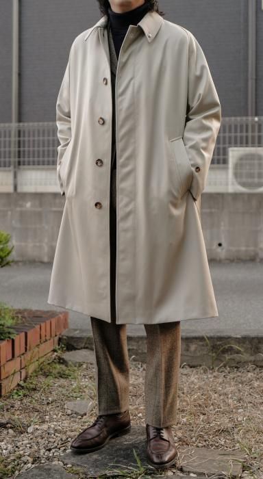 Whiteley&Green】「Huddersfield」Cavalry twill シングル