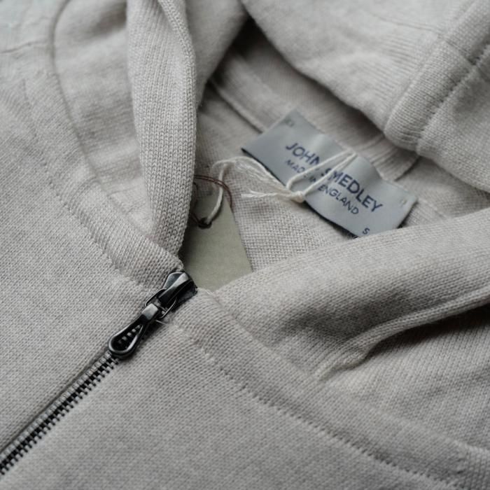 JOHN SMEDLEY】「CARTY」30Gメリノウール ジップアップニット JOHN SMEDLEY】「CARTY」30Gメリノウール ジップアップニット