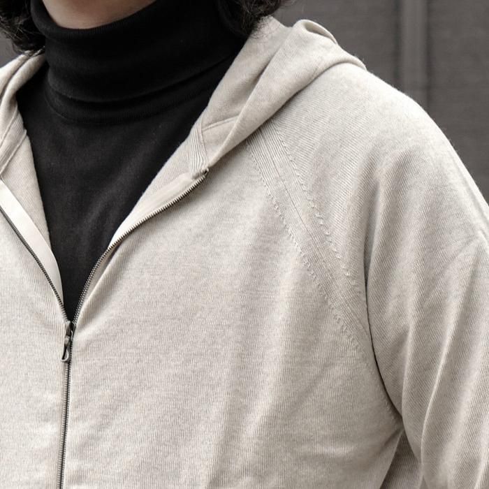JOHN SMEDLEY】「CARTY」30Gメリノウール ジップアップニット JOHN SMEDLEY】「CARTY」30Gメリノウール ジップアップニット