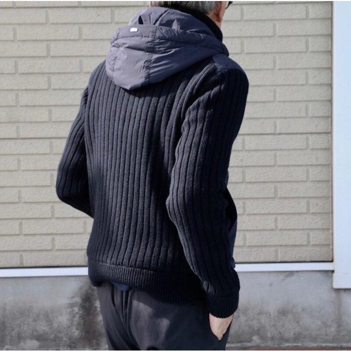 HERNO ハイブリットニットパーカー 楽天市場】【秋先取り40】ヘルノ リゾート HERNO RESORT