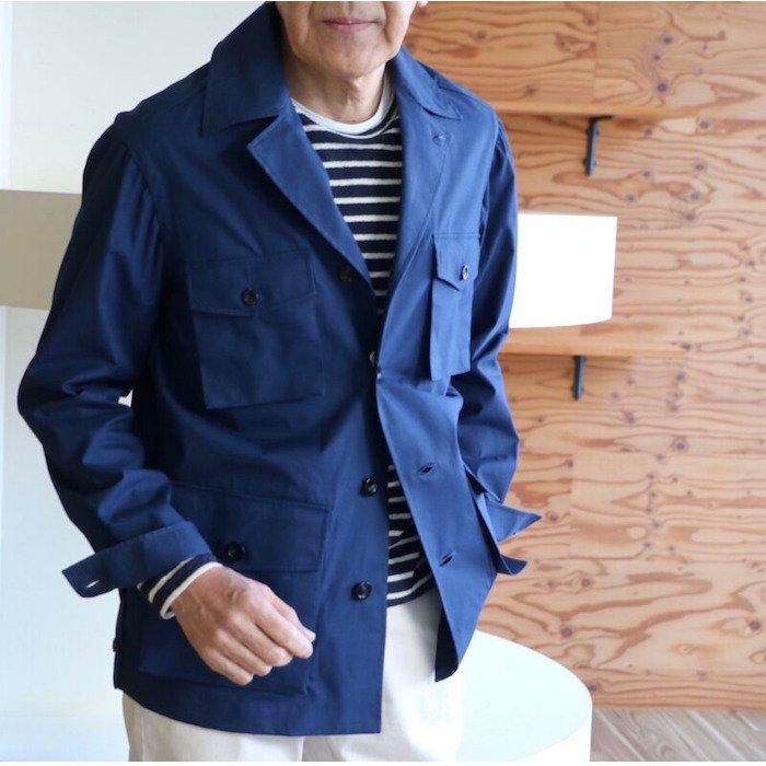 AVINO NAPOLI】「GAIOLA SPORT」サファリ風シャツジャケット
