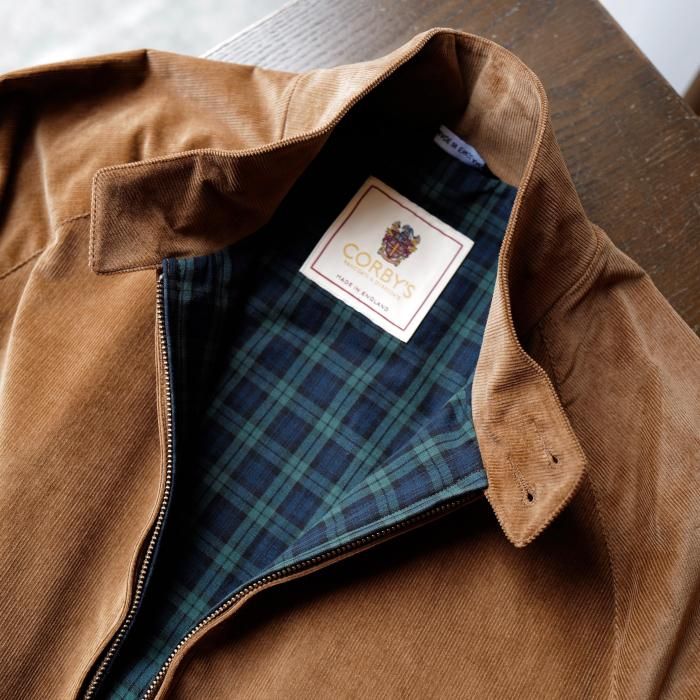 CORBY'S ベージュジャンパー サイズ38 本物志向な方に【CORBY'S/コービーズ】からドライビングジャケットをご