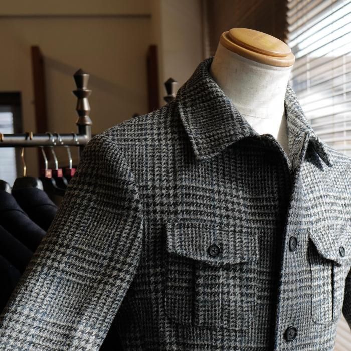 ハリスツイード ハンティング コート BLACK SIGN ブラックサイン WOODLAND TWEED HUNTING COAT ハリス