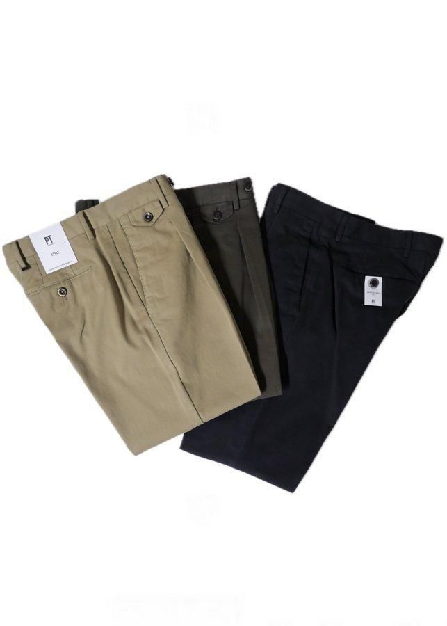 大幅　値下げ。TONI&GUY collections PT TORINO】「GENTLEMAN FIT」コットンストレッチパンツ - SUGURU SHOP