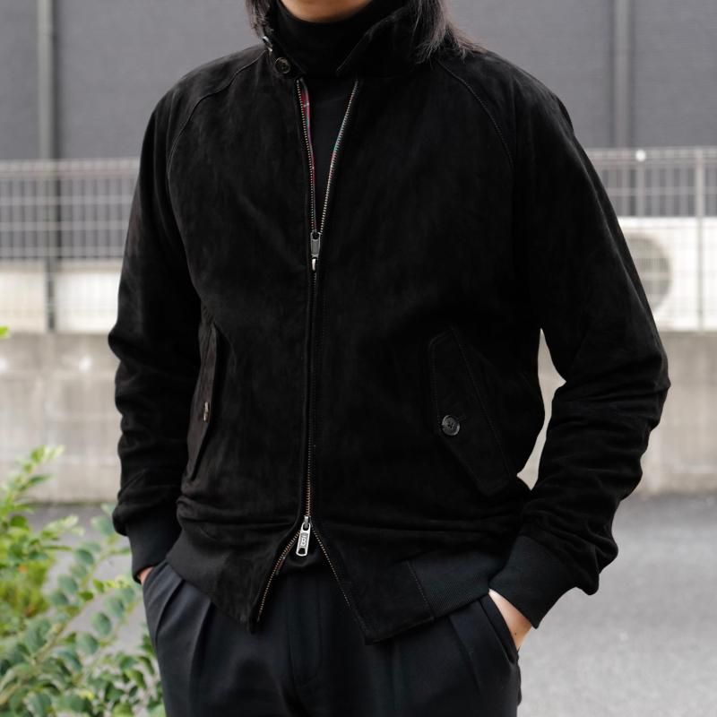 BARACUTA】「G9 スエード」 ゴートスエードハリントンジャケット