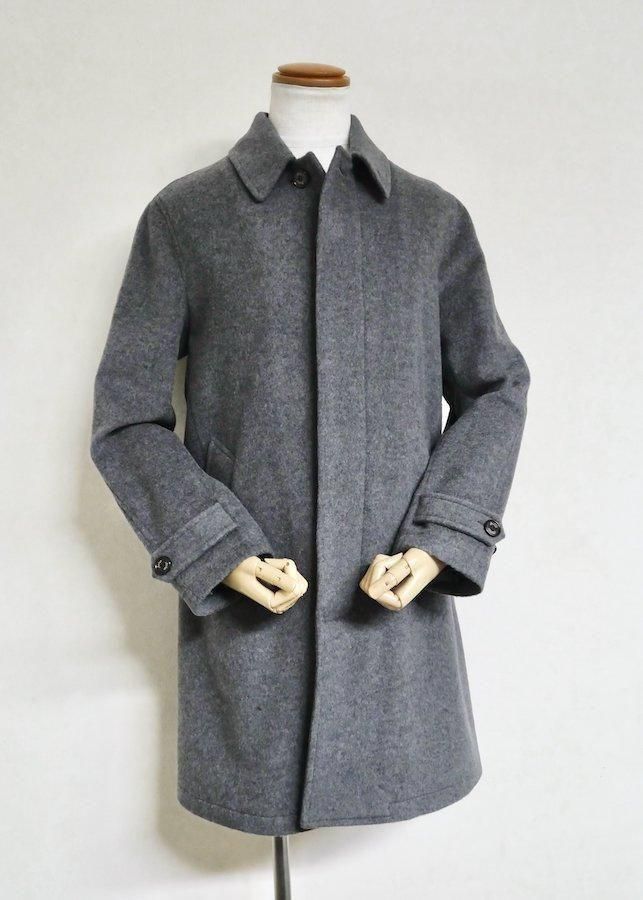 Stile Latino チェスターコート グレー系チェック Stile Latino