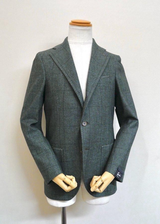 GABO VESUVIO ガボ ツイード シルク 柄 テーラードジャケット 48 Gabo/ガボ - SUGURU SHOP