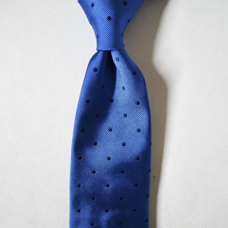 新品☆Franco bassi　ドット柄ネクタイ タグ付　イタリア製　ネイビー シルクドット柄タイ｜FRANCO BASSI（フランコバッシ）｜TOKYOlife