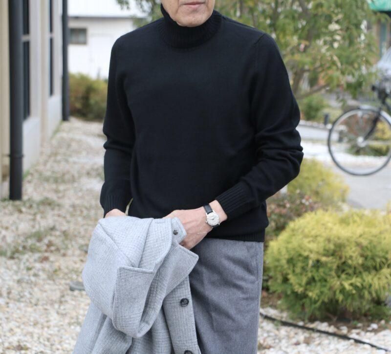 DRUMOHR】8ゲージメリノウールタートルネックセーター - SUGURU SHOP