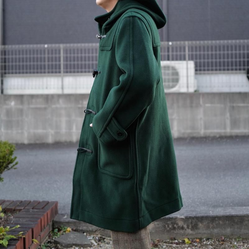 GLENMORE】ウールヘリンボーン織りダッフルコート - SUGURU SHOP