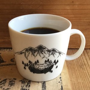 オリジナルコーヒーカップ<br>『山と湖』