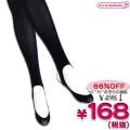 <img class='new_mark_img1' src='https://img.shop-pro.jp/img/new/icons5.gif' style='border:none;display:inline;margin:0px;padding:0px;width:auto;' />1301F▲<即納!在庫限り!> 超特価・レガルト社製の80デニール踵・甲抜きタイツ 色:黒 サイズ:M-L ●黒タイツ ストッキング●