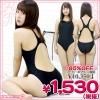 1234C■MB<即納!特価!在庫限り!> 競泳水着 色:黒 サイズ:M/BIG