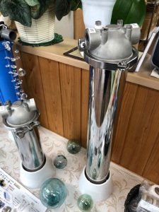 マナウォーター（活水器）　中サイズ(元付用・ステンレス製）