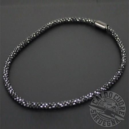 nezca BLACK CRYSTAL ネックレス 9mm - ネックレス