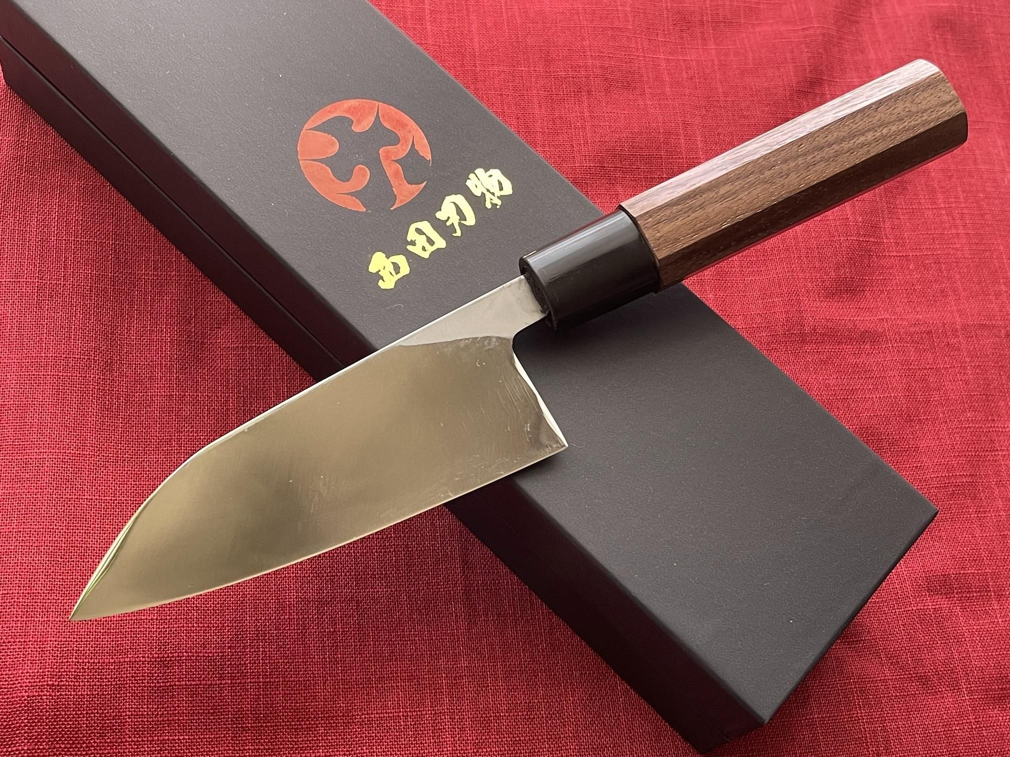 魚用さばき包丁西田刃物工房 大祐作 青紙2号沸かし付け本鍛造