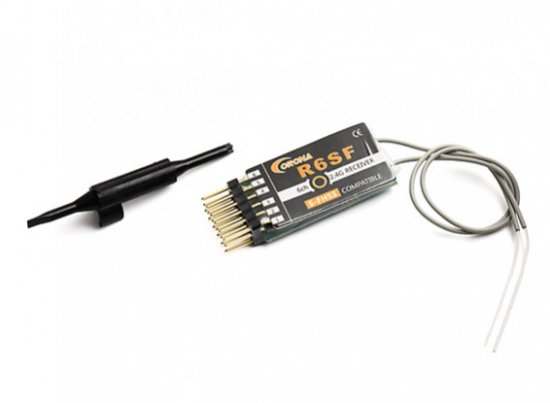 Corona R6SF 2.4G 6CH S-FHSS/FHSS受信機（特価） - Ｒ／Ｃ ＮＥＴ