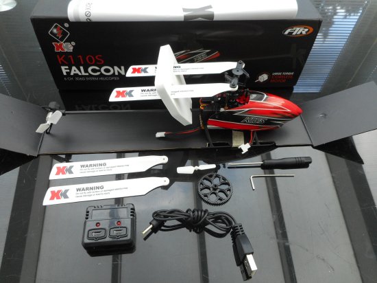 FALCON K110S 6CH ブラシレス3D6Gマイクロヘリ新型サーボ搭載（60ｇ）（セール特価） - Ｒ／Ｃ ＮＥＴ　ＳＨＯＰ　 atorie_m_m