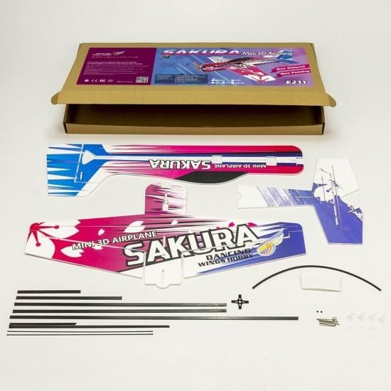 New PPF Micro 3D Airplane SAKURA Kit （新型） - R／C