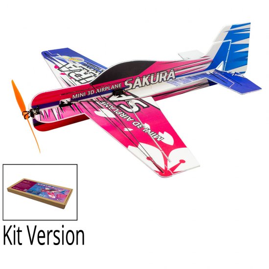 New PPF Micro 3D Airplane SAKURA Kit （新型） - Ｒ／Ｃ ＮＥＴ