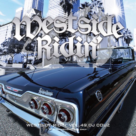 DJ Couz Westside Ridin’ DVD 2017 Hip Hop ウェッサイ ローライダー 西海岸産MV多数収録ミックス
