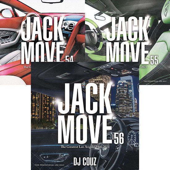 Jack Move DVD 2021 2nd Half + 1st half + Jack Move 56, 55, 54 - DJ Couz