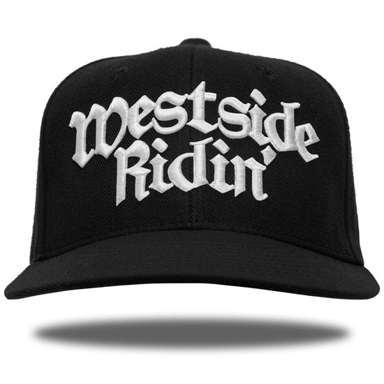 Westside Ridin' スナップバック ブラック ホワイト