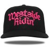 Westside Ridin' スナップバックキャップ 【ブラック / ピンク】