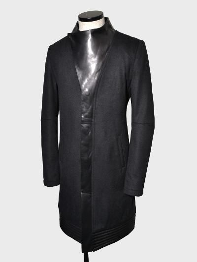 LEONARD WONG(レオナード・ウォン) | LEATHER FOLDER WOOL LONG