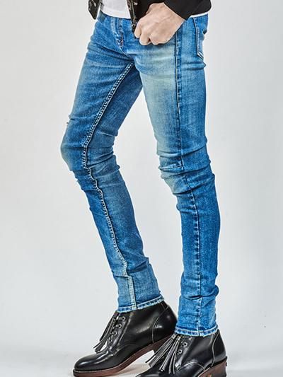 ys Yuji SUGENO(イース ユウジ スゲノ) | USED Hybrid Stretch Denim Skinny Pants　INDIGO  | 原宿VILLAGE