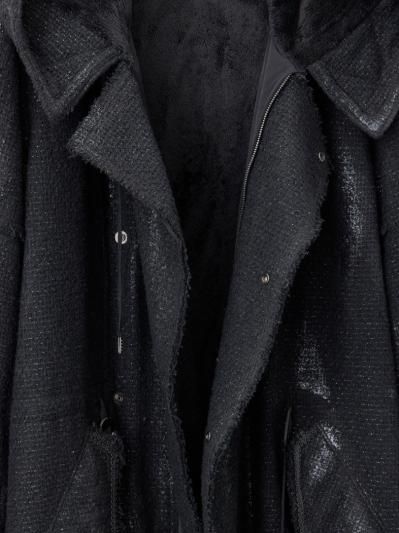 Roen(ロエン) | COATING DRAPE MODS COAT | HARAJUKU VILLAGE