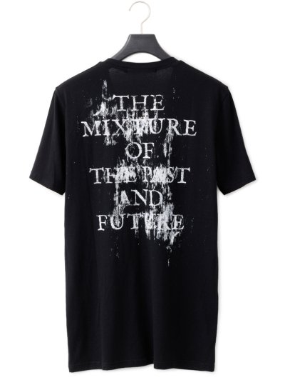 gene par YUKIO MISHIBA(ジェネパー ユキオミシバ) | TIMELESS Vneck Tee　Black | HARAJUKU  VILLAGE