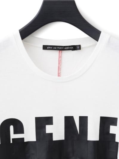 美品✨gene par YUKIO MISHIBA Tシャツ gene par YUKIO MISHIBA(ジェネパー ユキオミシバ) | GENE LOGO