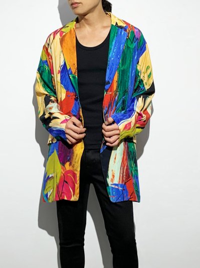 ys Yuji SUGENO(イース ユウジ スゲノ) | AMARA Multi Print Over Jacket | HARAJUKU  VILLAGE