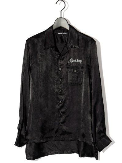 BLACK HONEY CHILI COOKIE(ブラックハニーチリクッキー) | Black Honey Rayon Satin L/S Shirt  | HARAJUKU VILLAGE