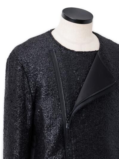 ジャケット・アウター ys Yuji SUGENO Foil Tweed Double Riders ys Yuji SUGENO Foil Tweed Double Riders
