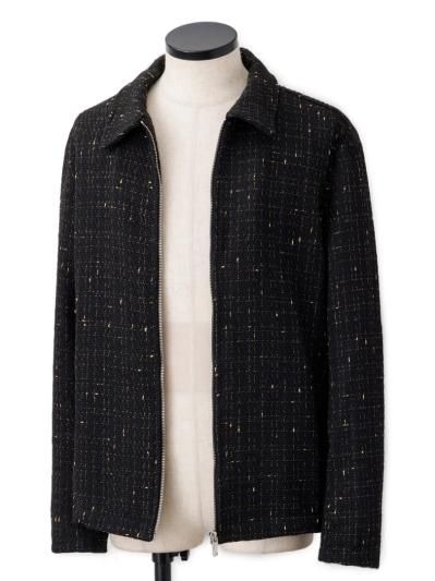 ファッション姫 通販 Brilliant | agr Tweed VILLAGE HARAJUKU | Black BZ Shirt ジャケット・アウター
