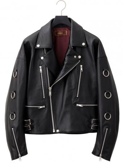 Bennu | UK Sheep Leather Big Double Riders Jacket | HARAJUKU