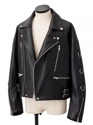 Bennu | UK Sheep Leather Big Double Riders Jacket | HARAJUKU