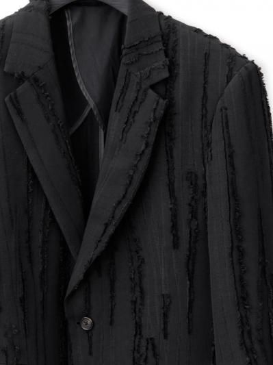 ☆ ハリソン・ウォン HARRISON WONG ストライプ柄 1Bジャケット Harrison G-Dyed Blouson | Saturdays NYC Japan