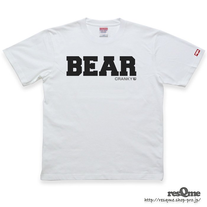 BEAR TEE (White01)