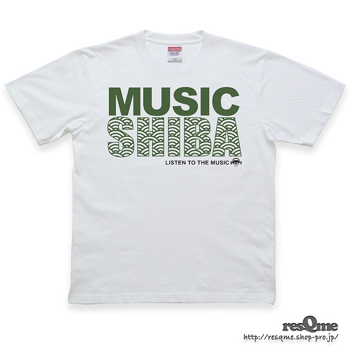 MUSIC-SHIBA04 TEE (White02)